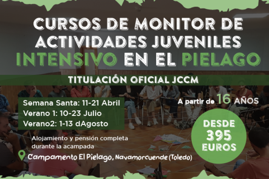 Convocatoria Cursos de Monitor Intensivos 2025