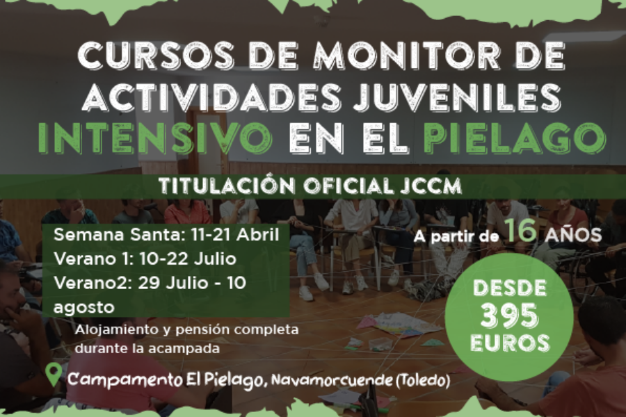 Convocatoria Cursos de Monitor Intensivos 2025